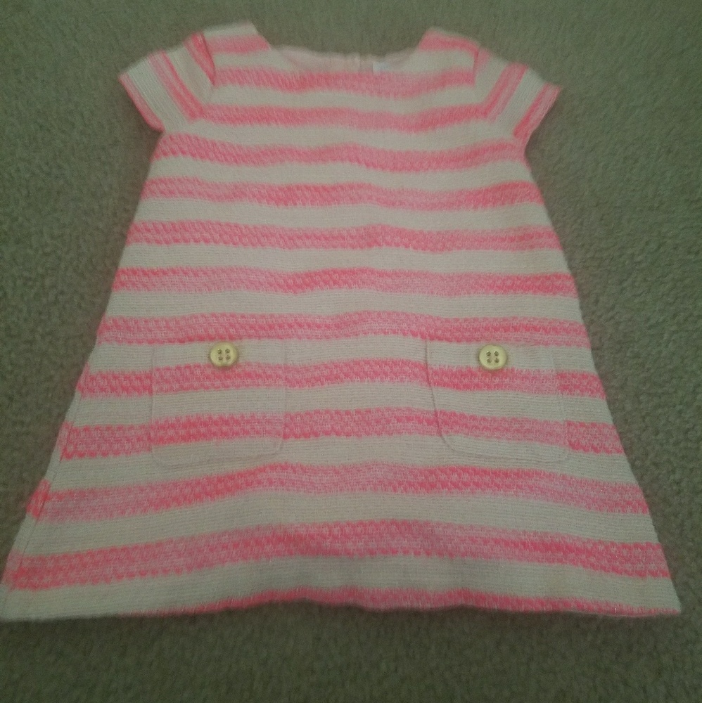 Pink Striped Dress